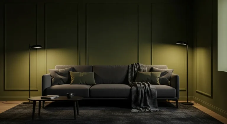 Green living room ideas