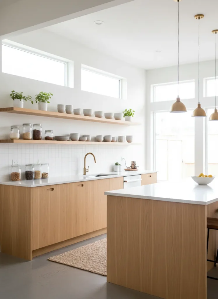 Open Shelving Display