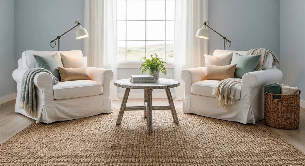 Opt for Relaxed Slipcovered Seating