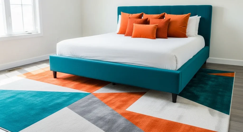 Orange and Teal Contrast