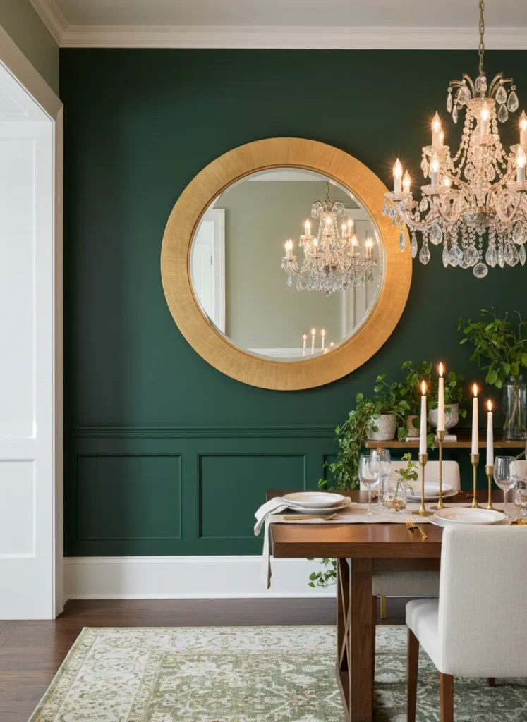 Oversized Mirror Placement