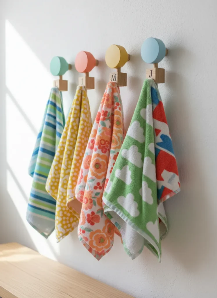 Personalized Towel Hooks