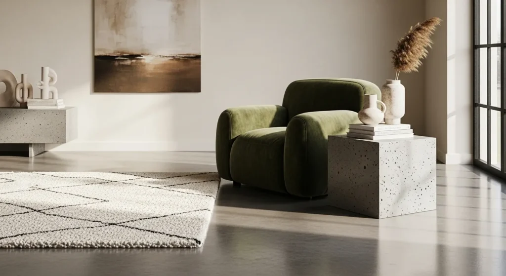 Raw Concrete Accents