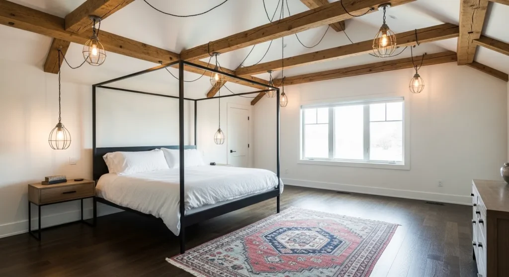 Reclaimed Wood Ceiling Beams