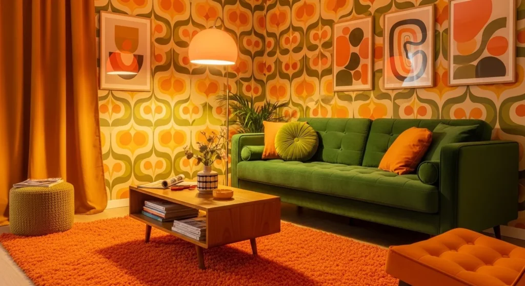 Retro 70s Pattern Mix