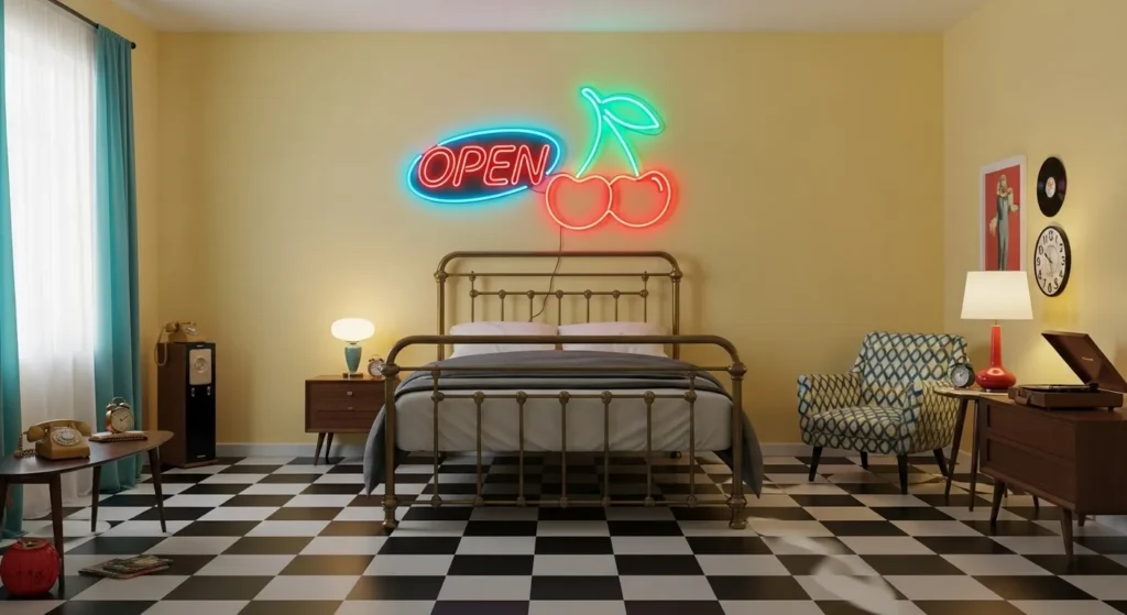 Retro Diner Aesthetics