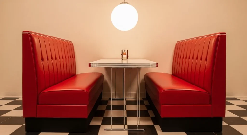 Retro Diner Booth