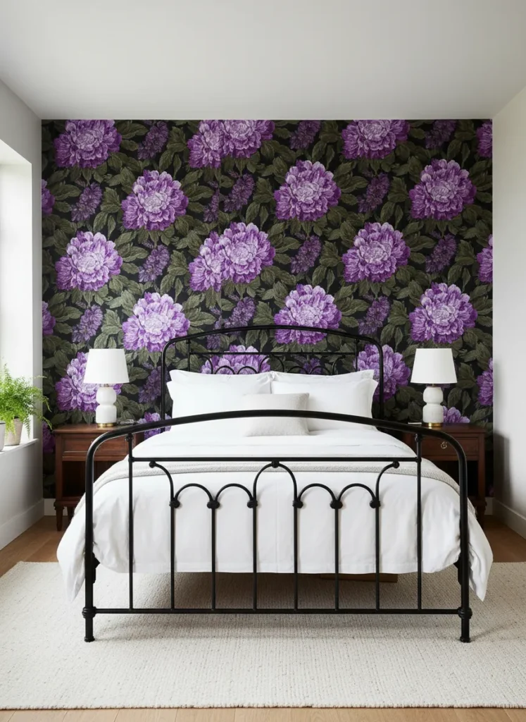 Romantic Floral Wallpaper