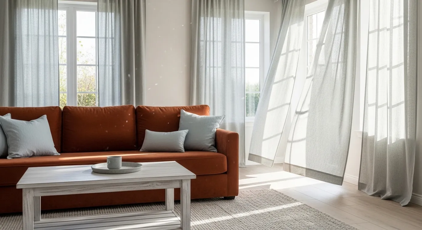 Rust Couch Living Room Ideas