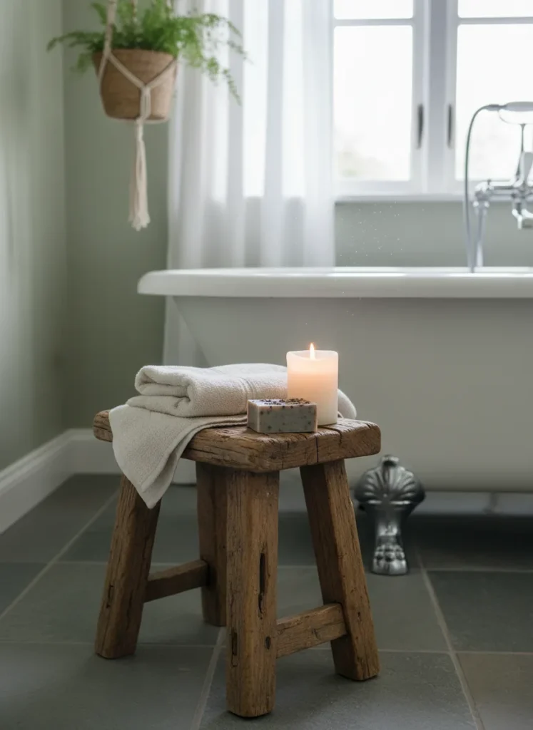 Rustic Wooden Stools