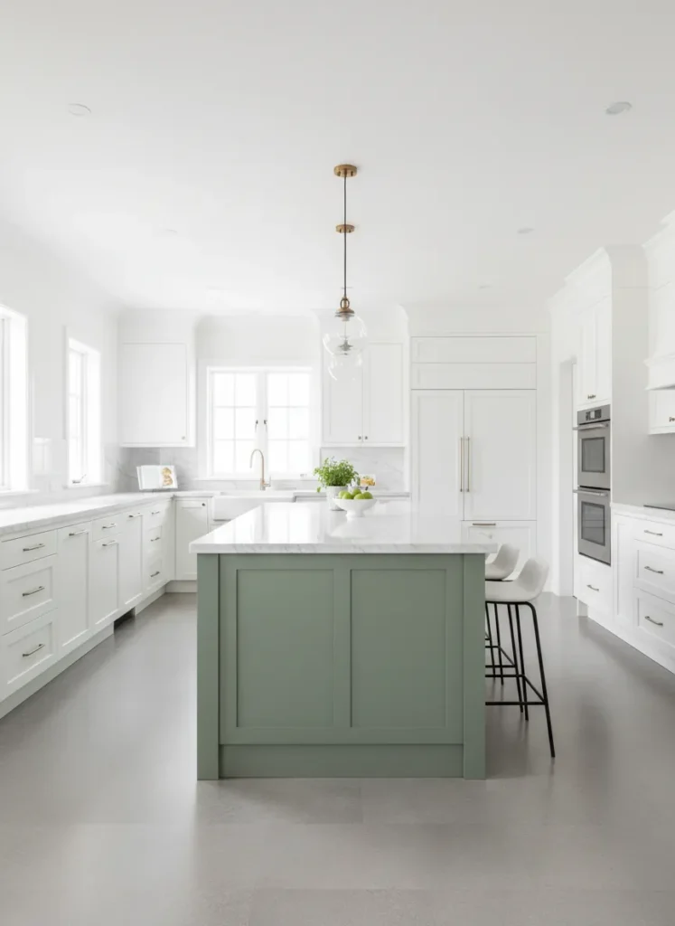 Sage Green Island Accent