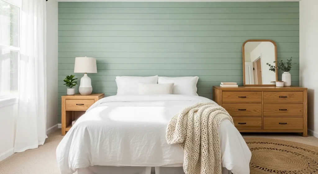 Sage Green Shiplap