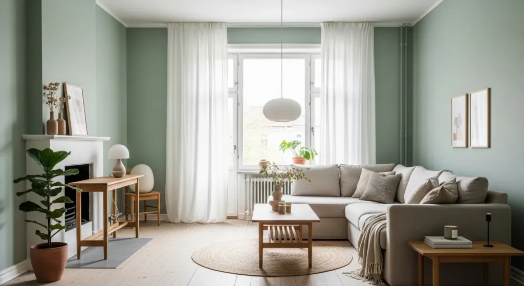 Sage Green Walls for Serenity