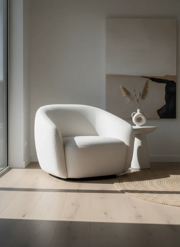 Select a Boucle Armchair