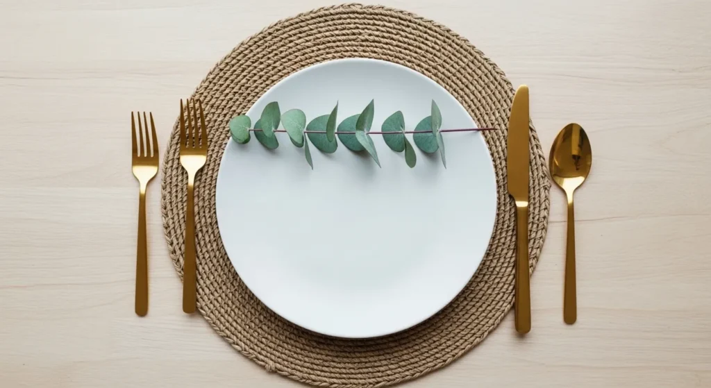 Set the Table with Woven Seagrass
