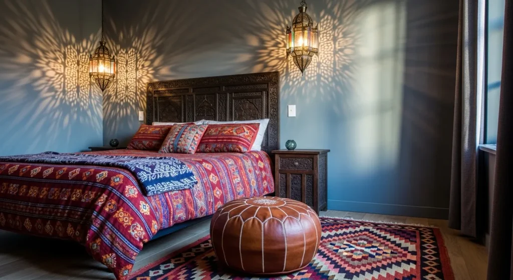 Slate Grey and Moroccan Lanterns