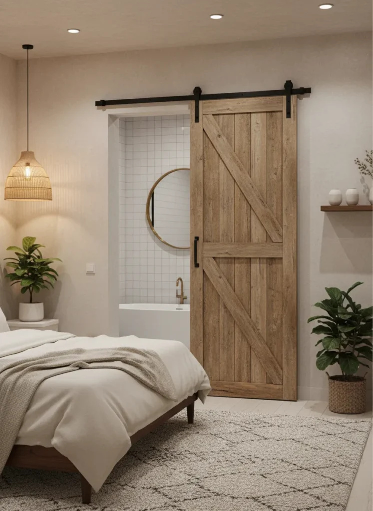 Sliding Barn Door Entry