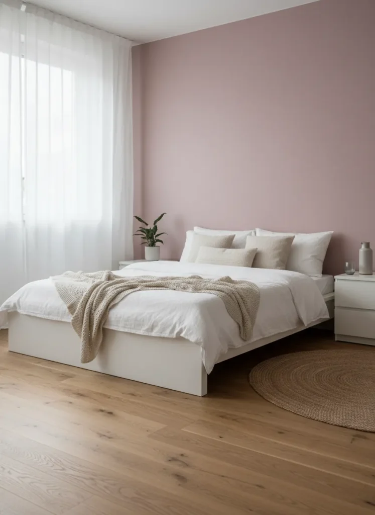 Soft Painted Accent Wall