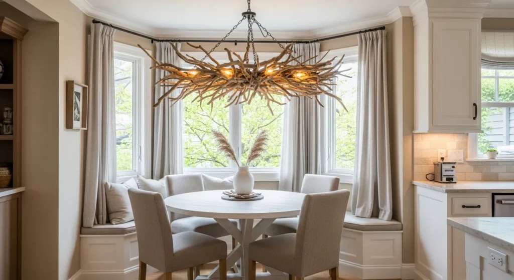 Statement Driftwood Chandelier