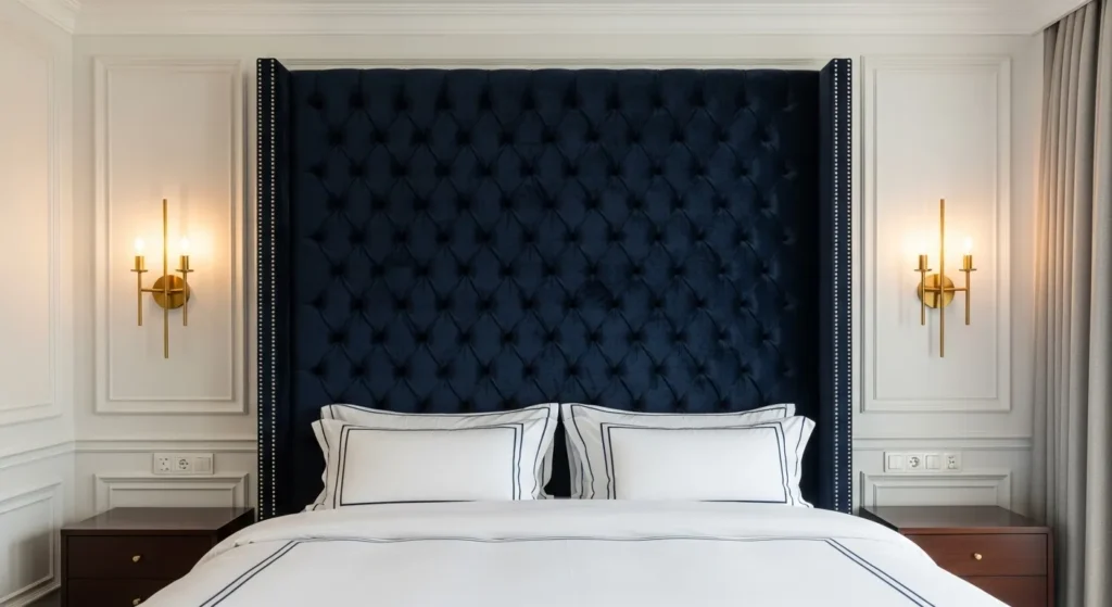 Statement Upholstered Headboard
