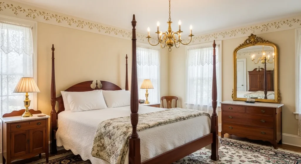 Stenciled Floral Borders