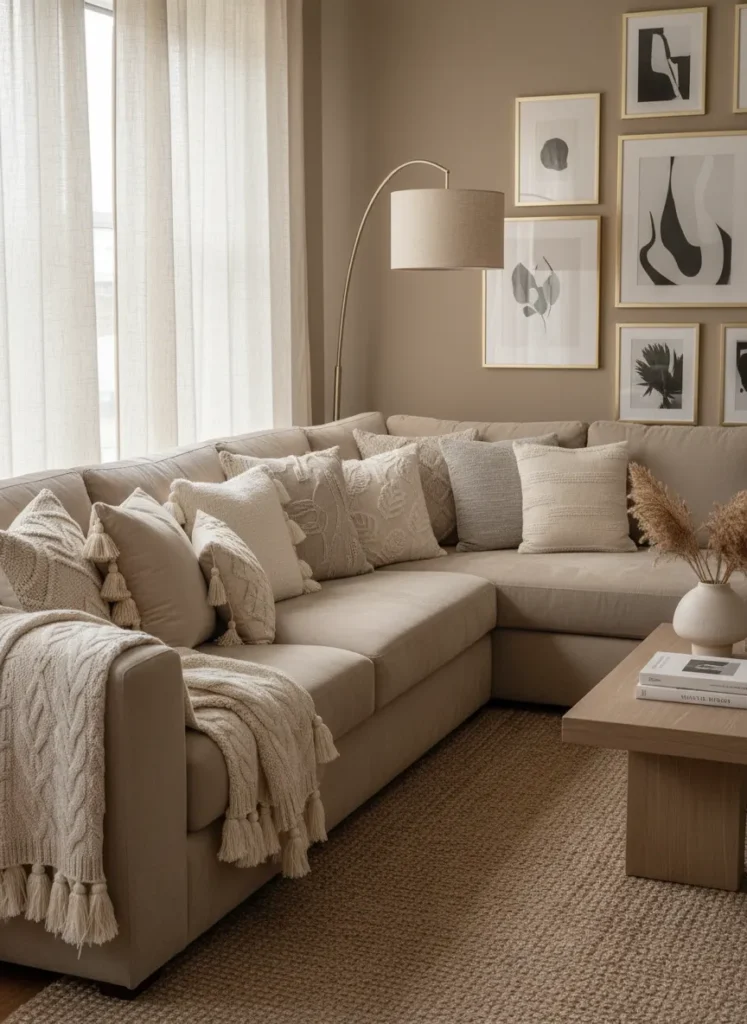 Style with Textured Throw Pillows