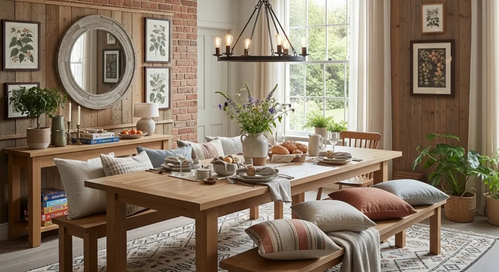 Swap Chairs for Reclaimed Wood Benches