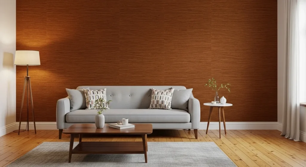 Textured Brown Wallpaper