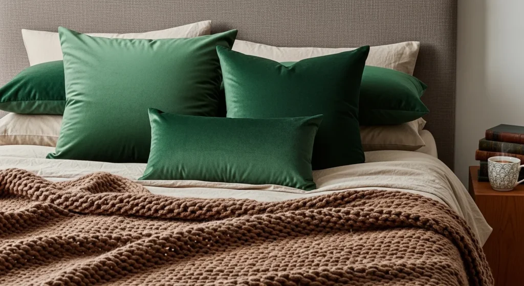 Textured Layers of Knit and Velvet