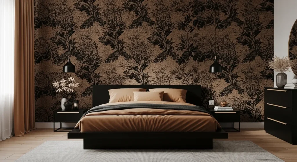 Textured Wallpaper Accent