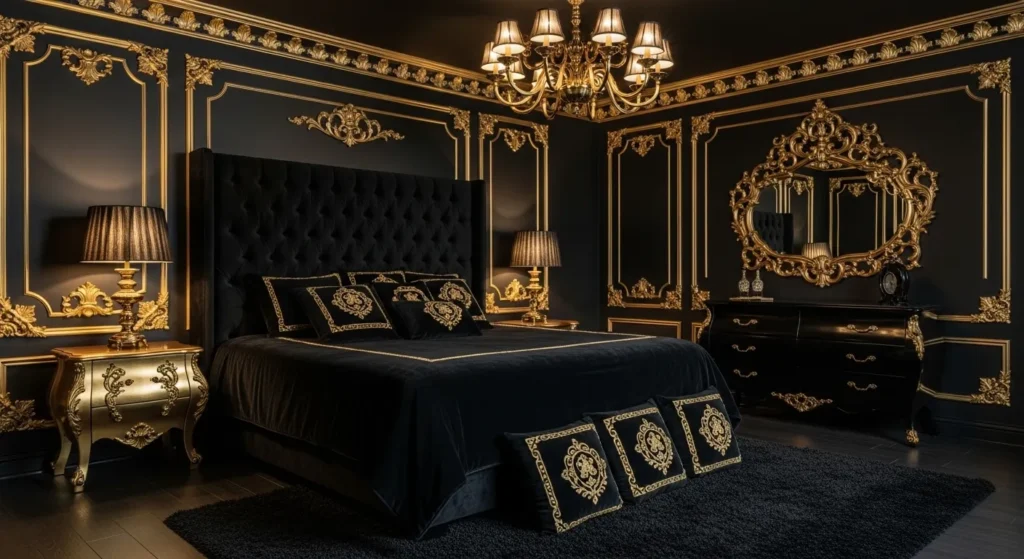 The Classic Venetian Black and Gold Theme