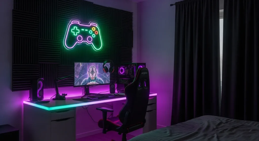 The Gamer Station Backdrop