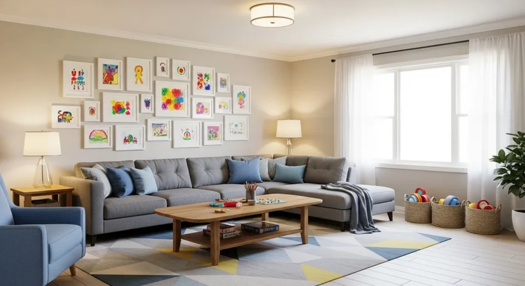 The Kids Art Masterpiece Wall