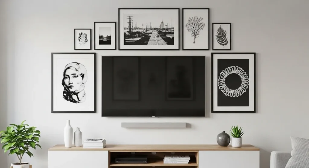 The TV Frame Integration