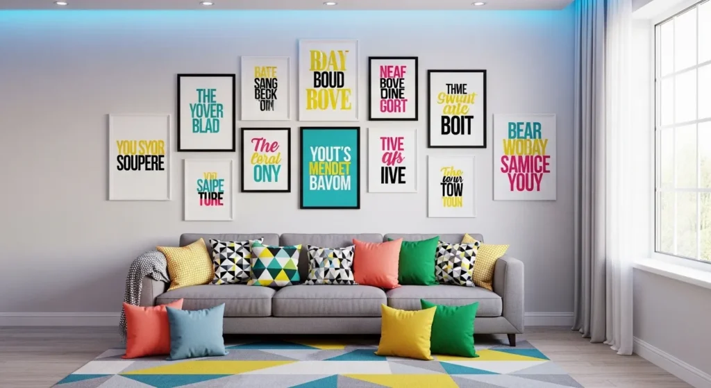 The Typography and Quote Wall