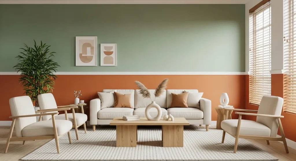 Two-Tone Wall Treatment