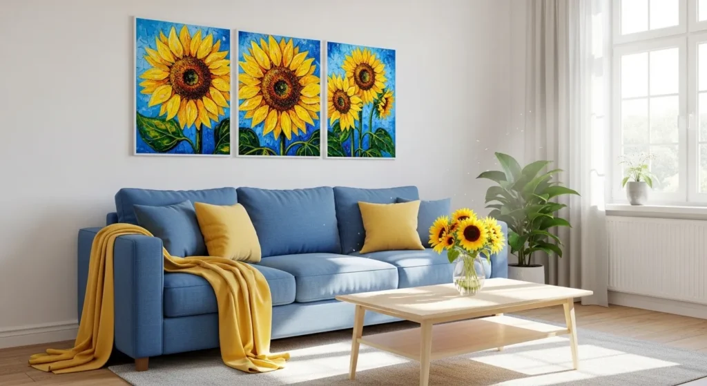 Vibrant Energy with Yellow Accents