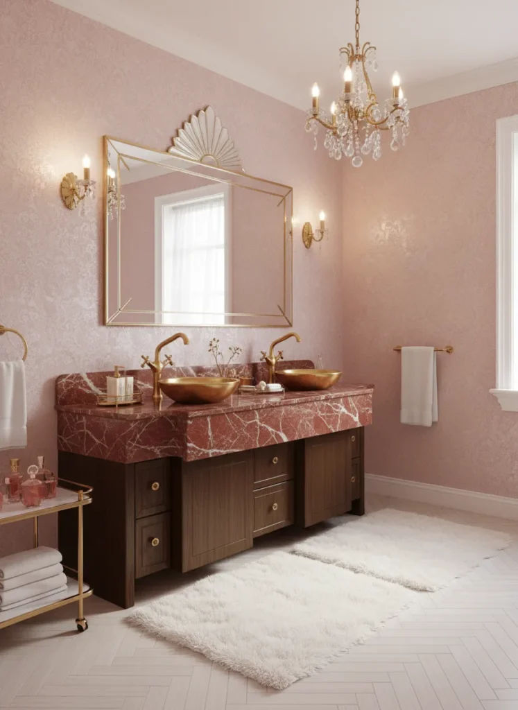 Vintage Glamour with Pink