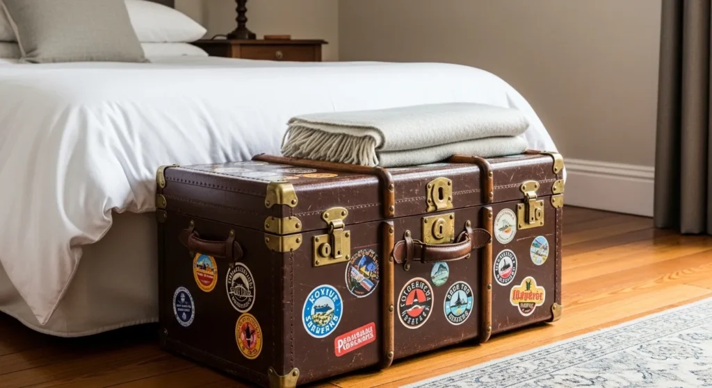 Vintage Trunk Storage