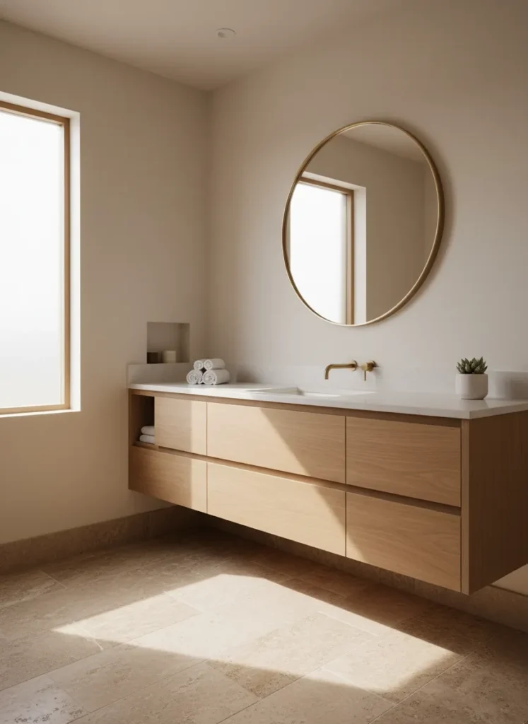 Warm Oak Vanities