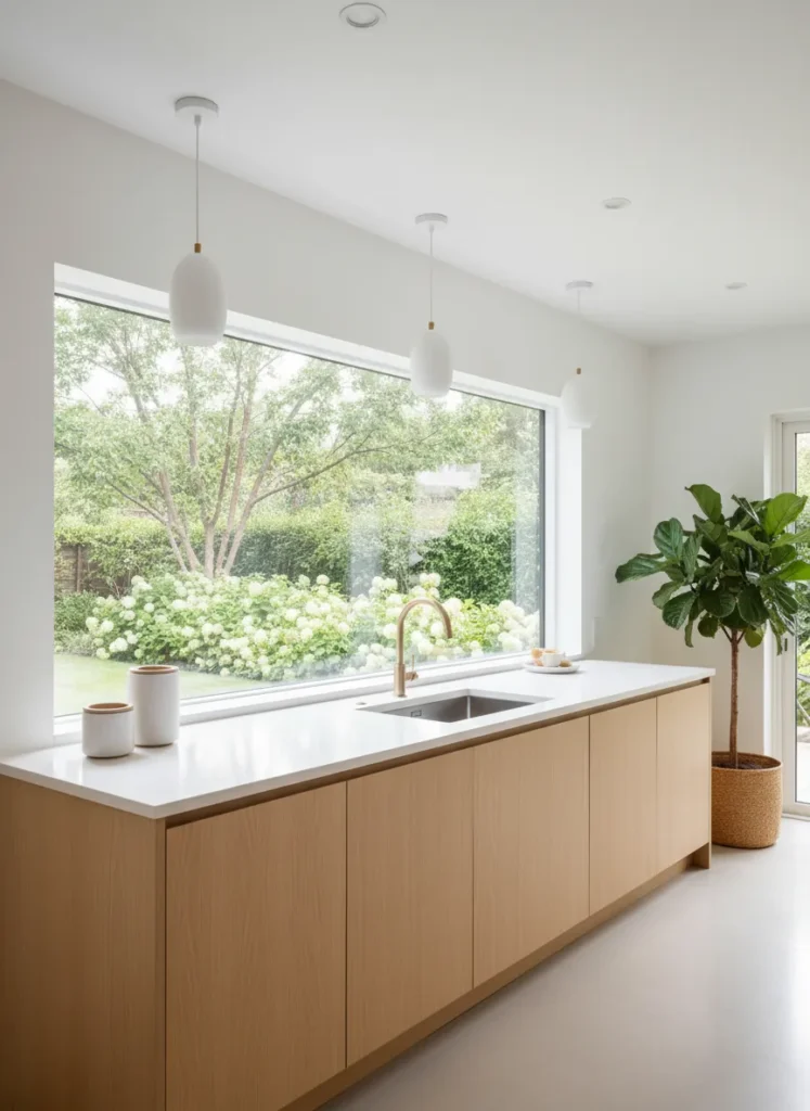 Window Backsplash View