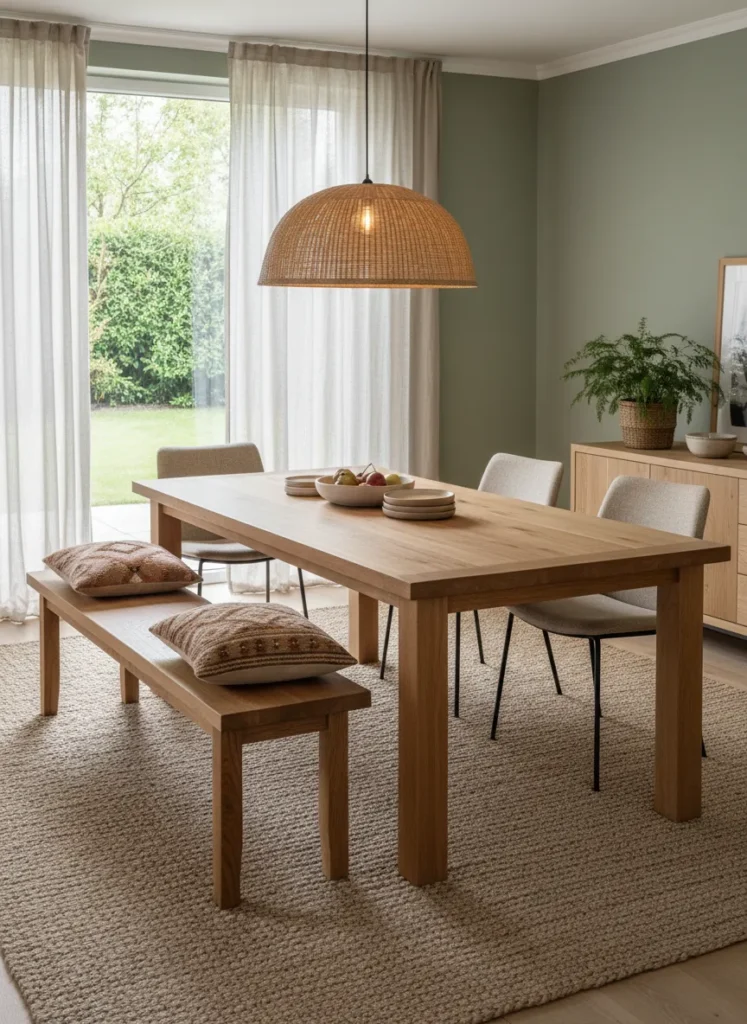 Wooden Bench Seating