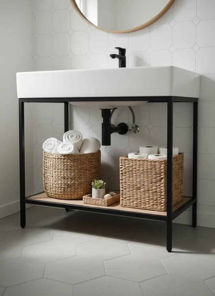 Woven Basket Storage