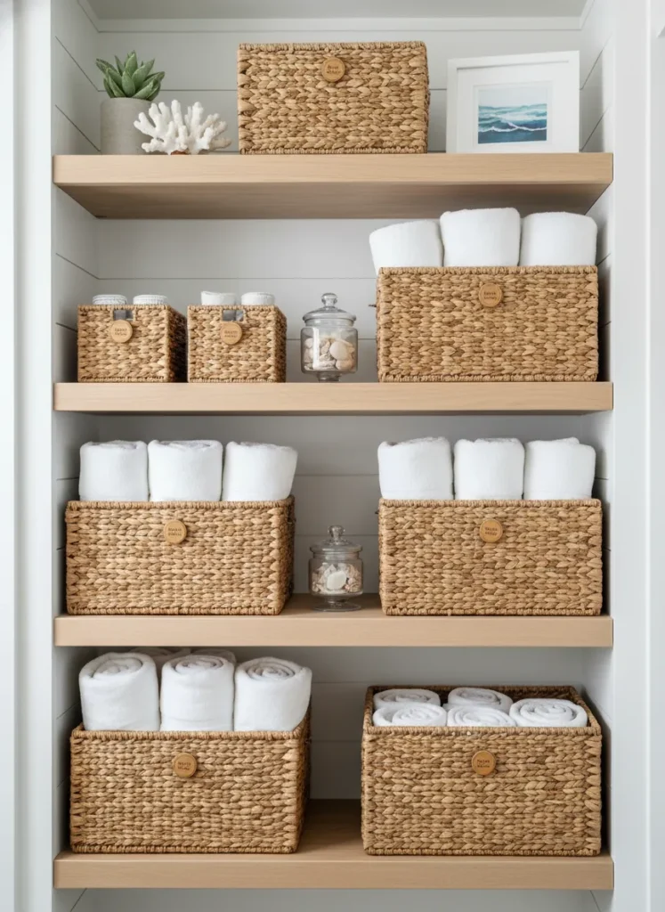 Woven Seagrass Storage