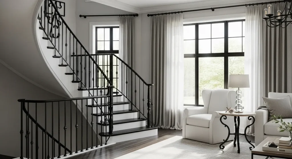 Wrought Iron Accents