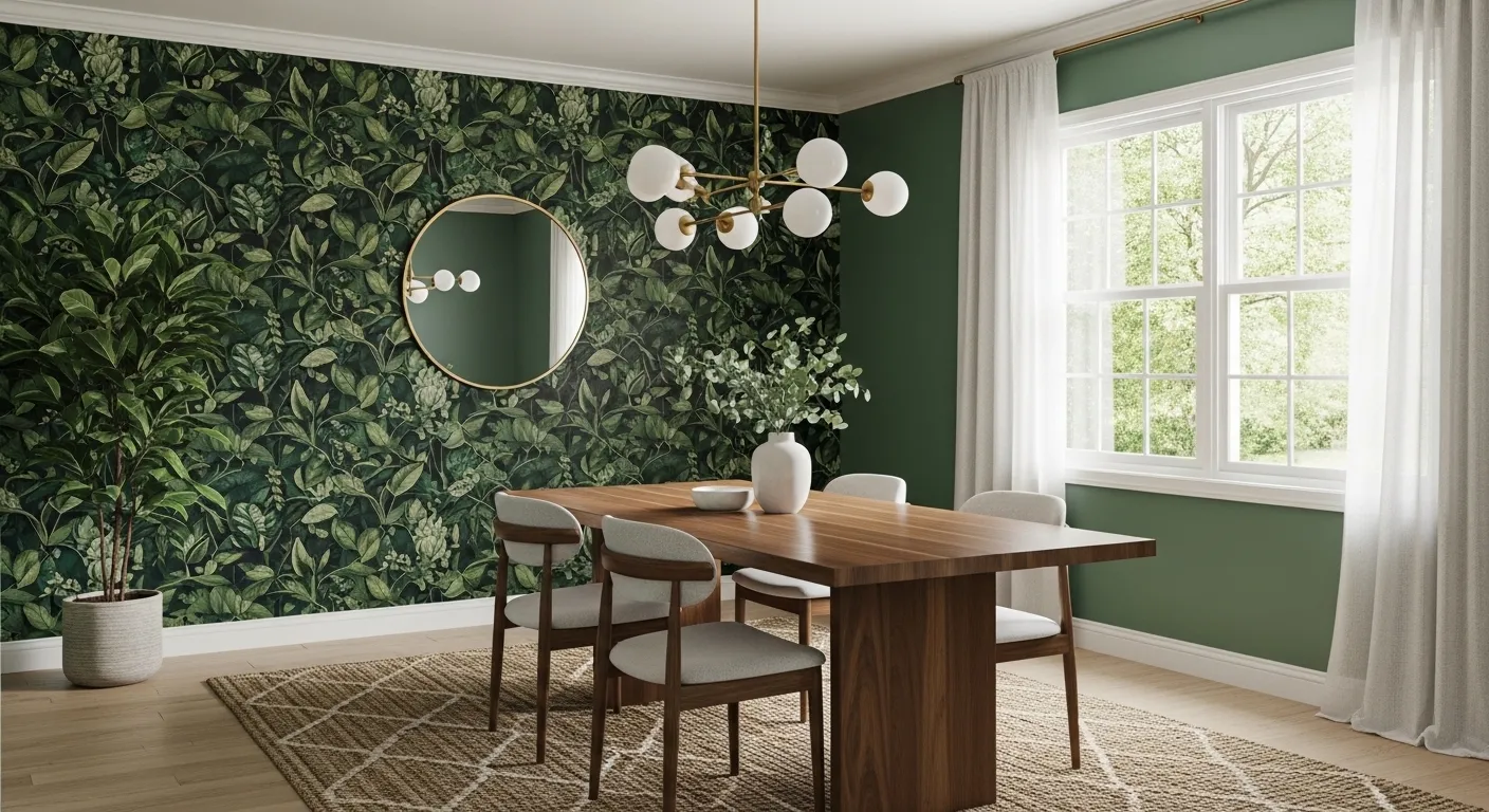 Dark Green Dining Room Ideas