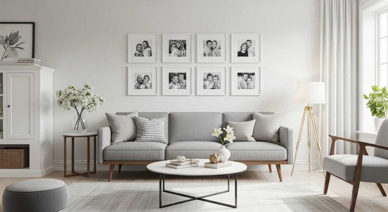 living room gallery wall ideas