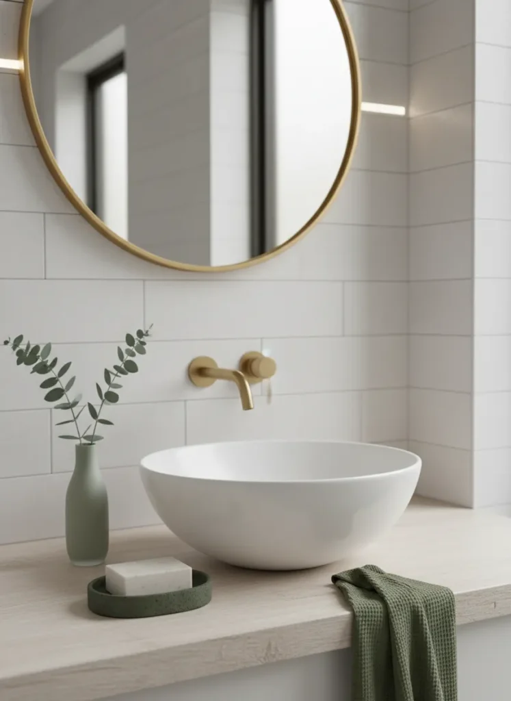 Add Olive Green Accents