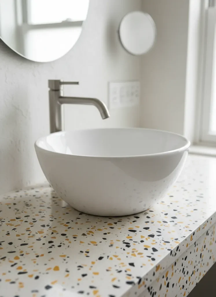 Authentic Terrazzo Countertops