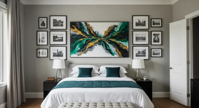 Bedroom Gallery Wall Layout Ideas